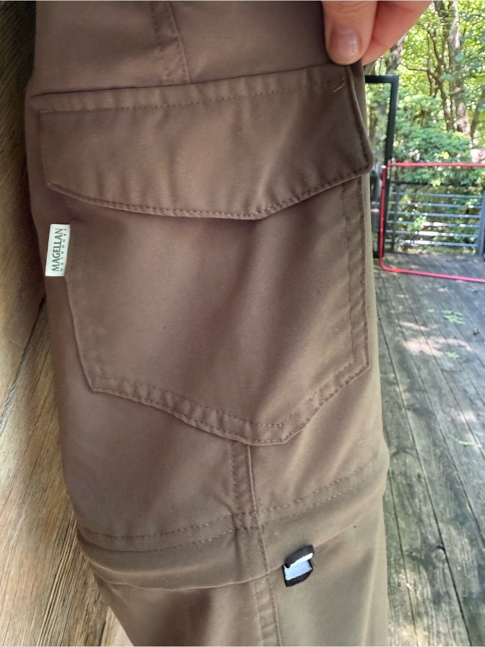 Magellan Outdoors Fishing pant bundle. Kids. Olive and Khaki. 10/12 - Picture 6 of 9